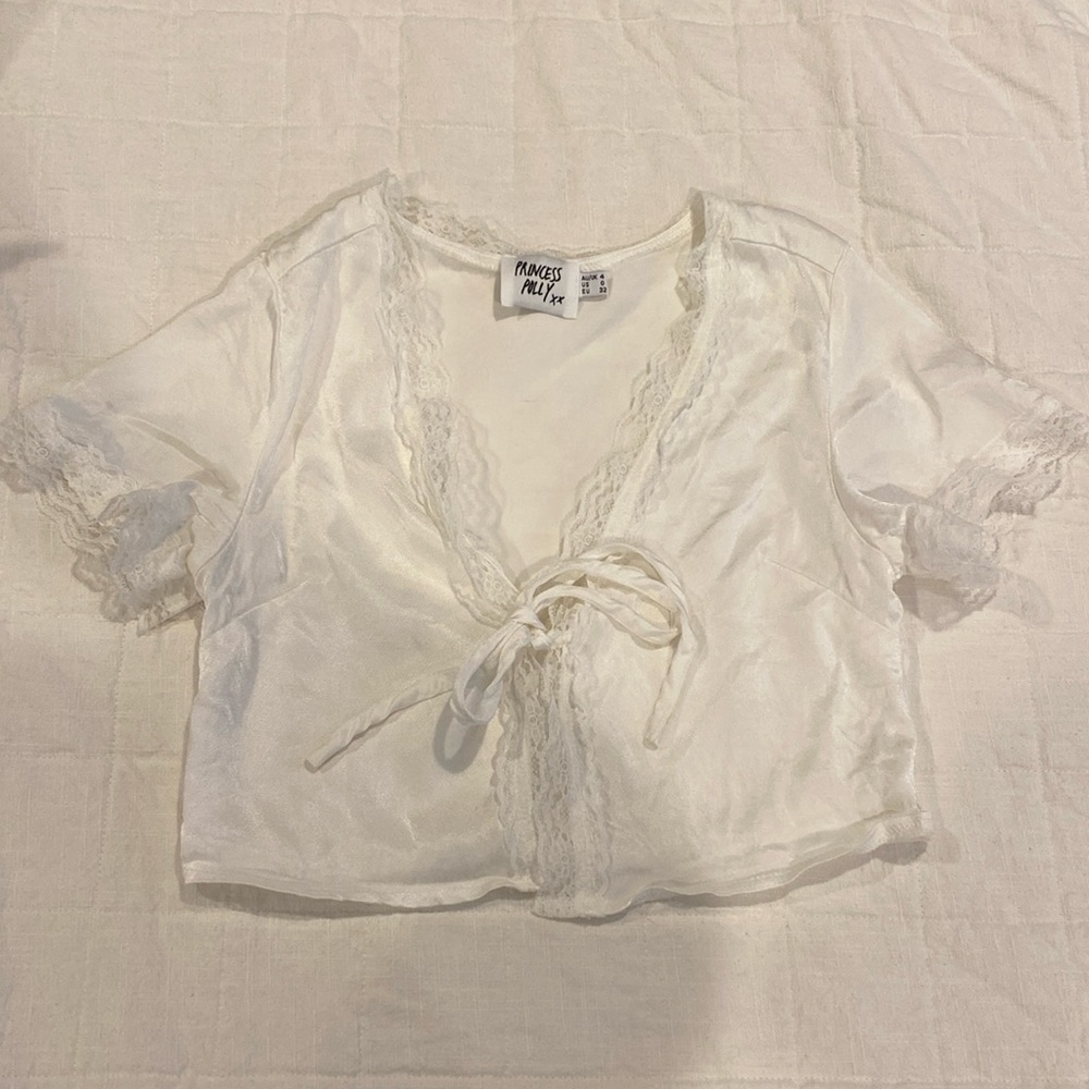 Princess Polly Vintage Tie Up Top